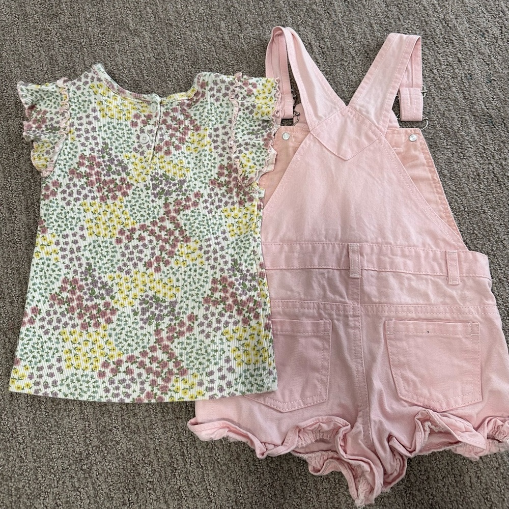Little lass spring overalls - Picture 2 of 5